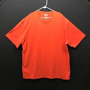 Duluth Trading Co. Longtail T Orange Cotton Men's XL Short Sleeve T-Shirt